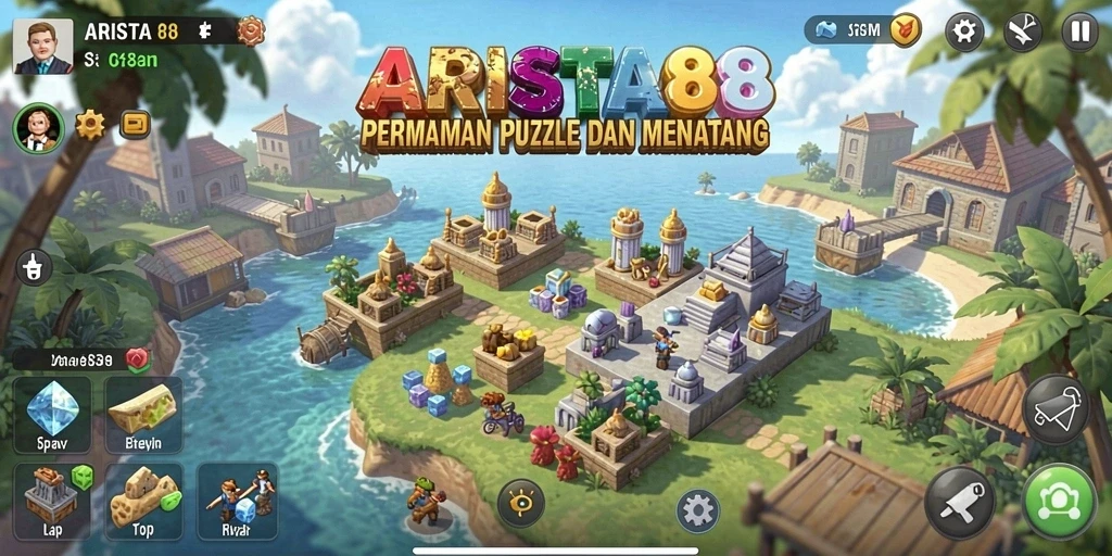 Screenshot ARISTA88 menampilkan gameplay Puzzle yang seru dan interaktif.