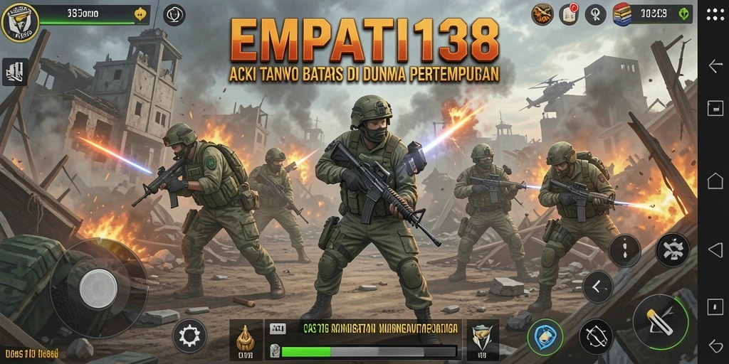 Tangkapan layar utama EMPATI138 menunjukkan aksi pertempuran mendebarkan.