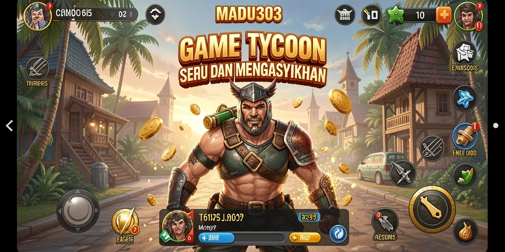 Tampilan gameplay MADU303 yang seru dan penuh strategi.