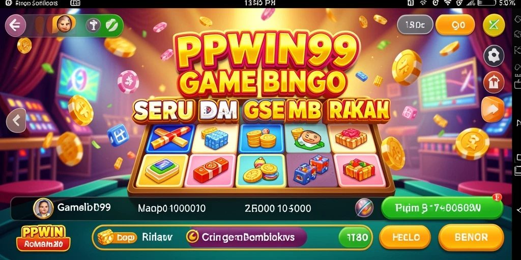 Screenshot gameplay PPWIN99 menampilkan suasana seru permainan Bingo.