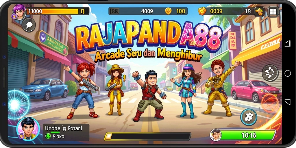 Tampilan menarik dari gameplay RAJAPANDA88 yang mengasyikan.