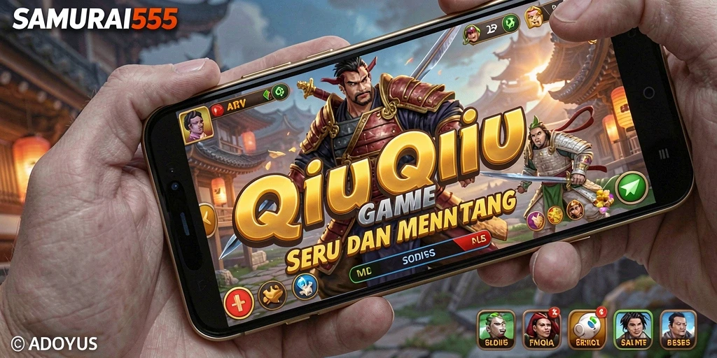 Tampilan screenshot gameplay seru dari SAMURAI555.