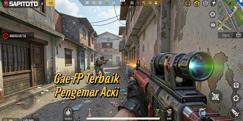 Screenshot gameplay SAPITOTO menampilkan pertempuran menegangkan dan grafis yang luar biasa.
