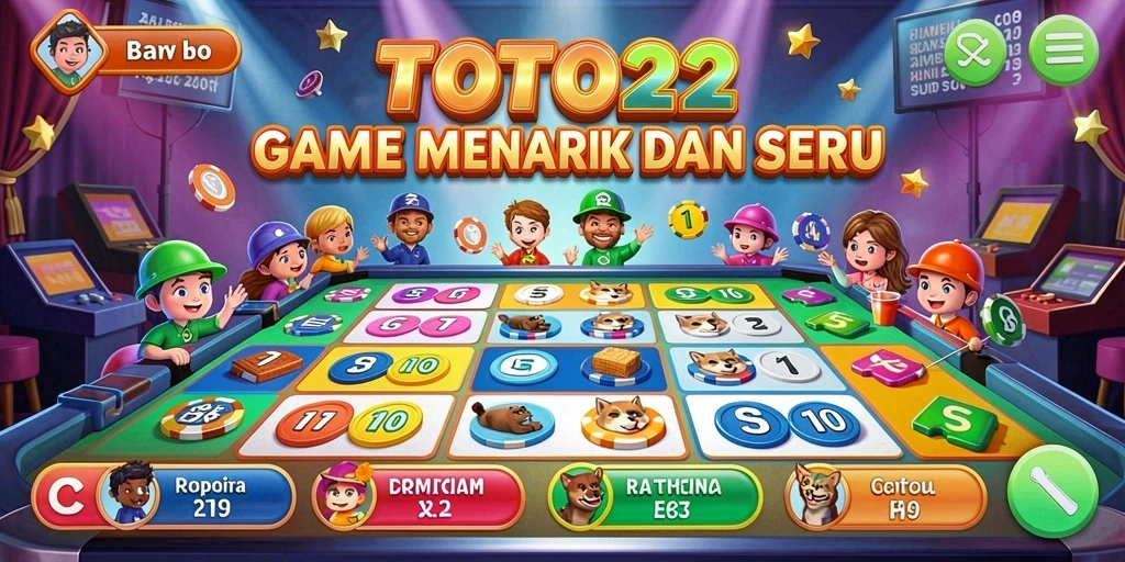 Tampilan seru gameplay Bingo di TOTO22 dengan interaksi pemain.