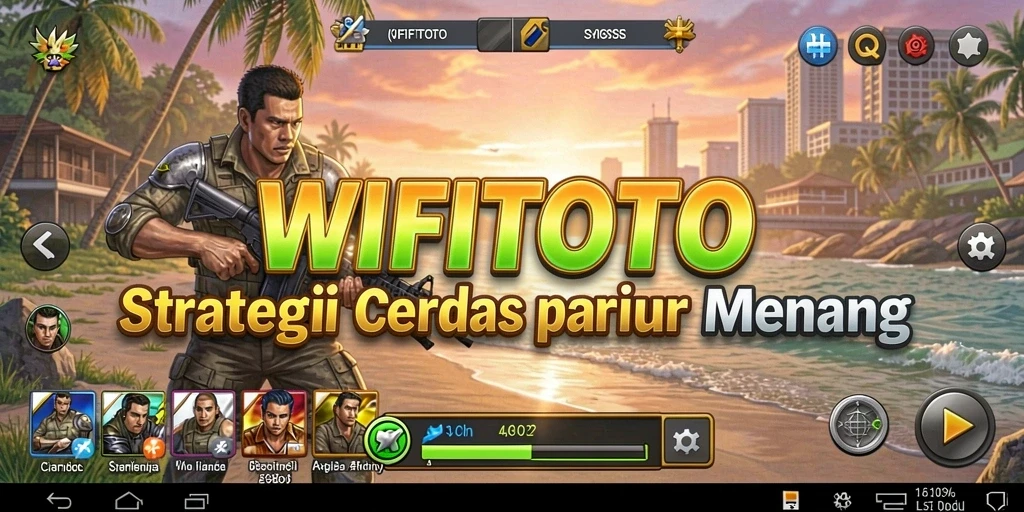 Tampilan gameplay strategis WIFITOTO yang penuh aksi dan pemikiran.