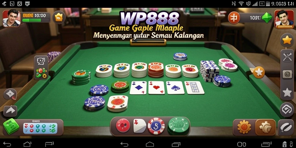 Tampilan gameplay WP888 yang menarik dan interaktif.